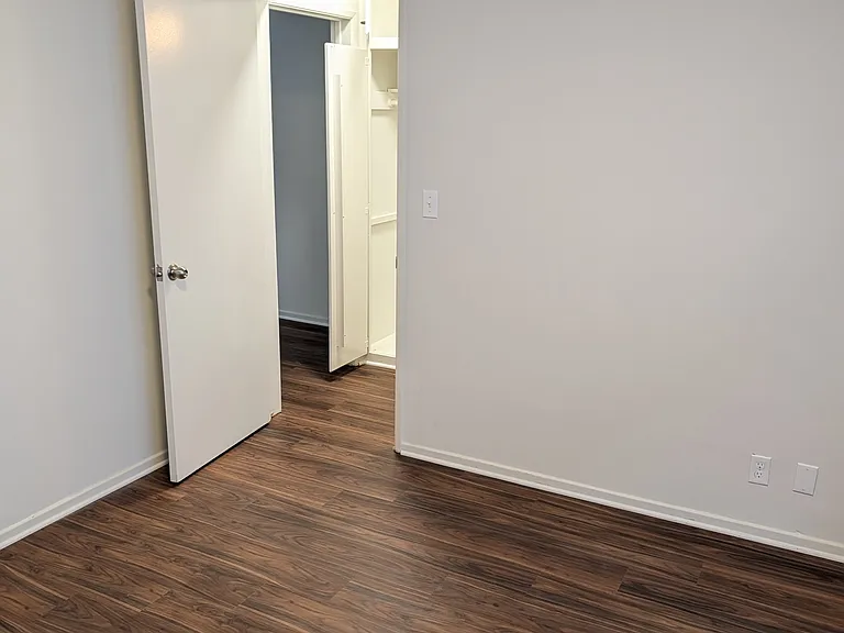 View from Bedroom into Hall