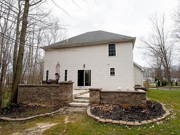 The unbelievable Two Tier Travertine Deck accompanies the rear yard.  You will enjoy hours of delight taking in all the wonderfu