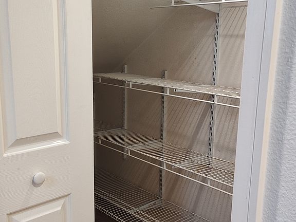spacious pantry in kitchen (below stairs)