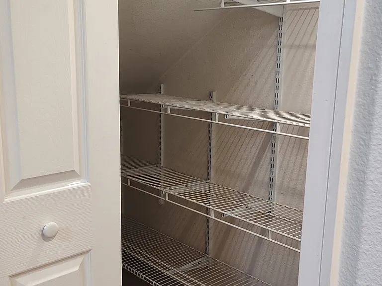 spacious pantry in kitchen (below stairs)