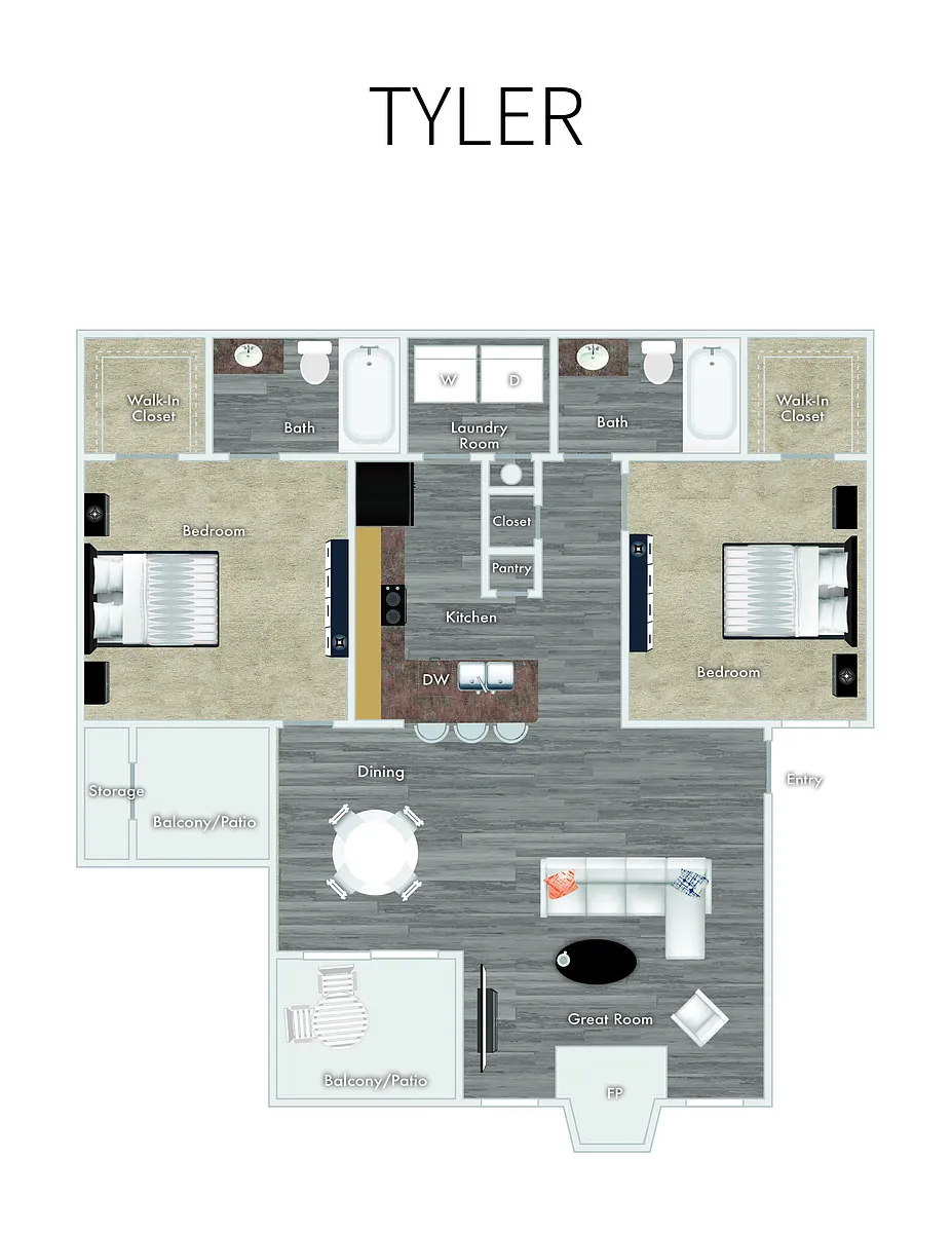 Floor plan Tyler