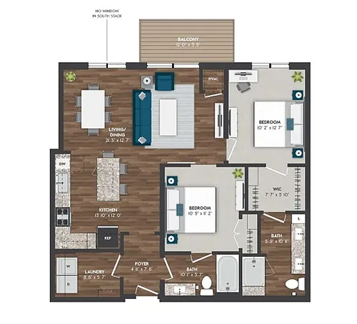 Floor plan C2
