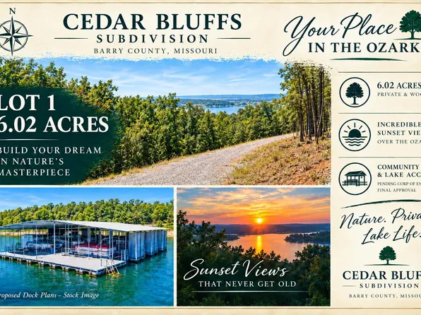 Lot 1 Cedar Bluff Lane, Shell Knob, MO 65747