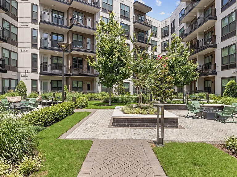 Shaded Courtyard with Fire Pit and Grilling/Picnic Area