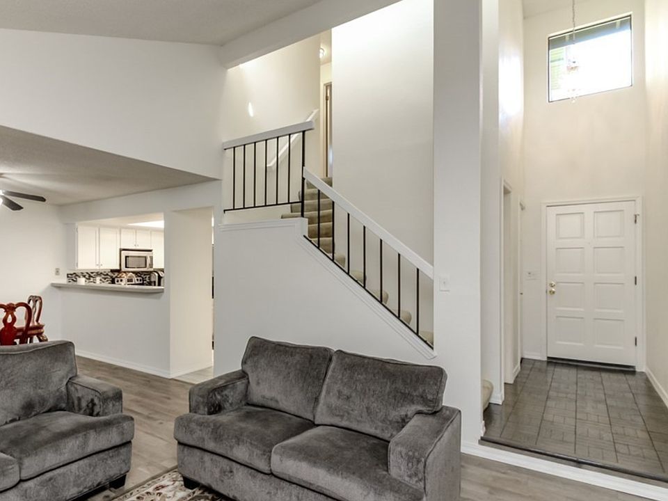 Stairs and entryway