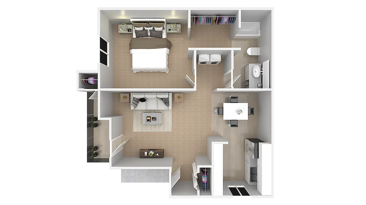Floor plan Quartz A1
