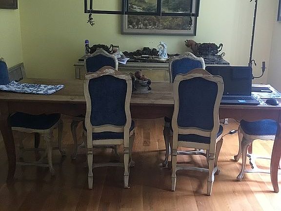 Dining room custom lighting 