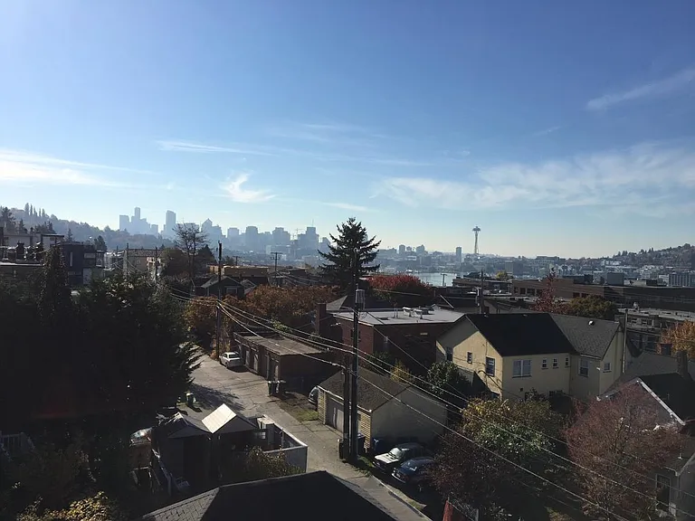 Deck view to downtown
