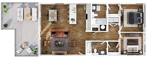 Floor plan Onyx-PenthouseB