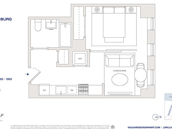 2nd image of 482 Kent Ave #1503
