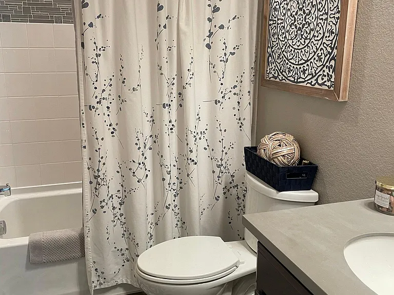 Full bathroom upstairs