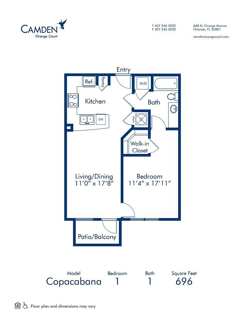 Floor plan Copacabana