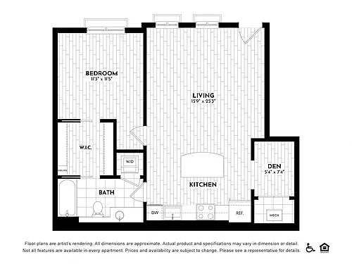Floor plan Flat 111