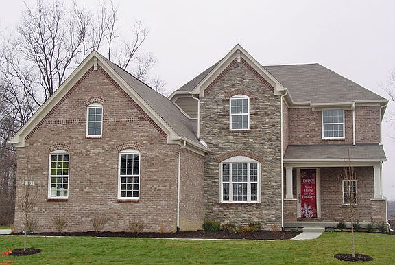 The Harper A exterior with covered porch