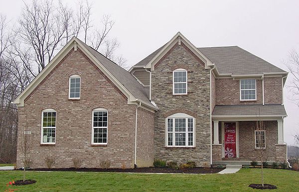 The Harper A exterior with covered porch