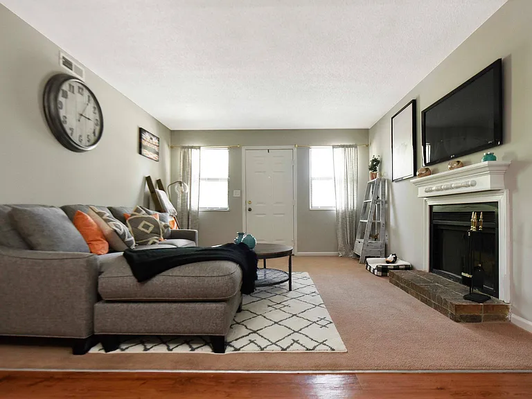 Living Room + Fireplace