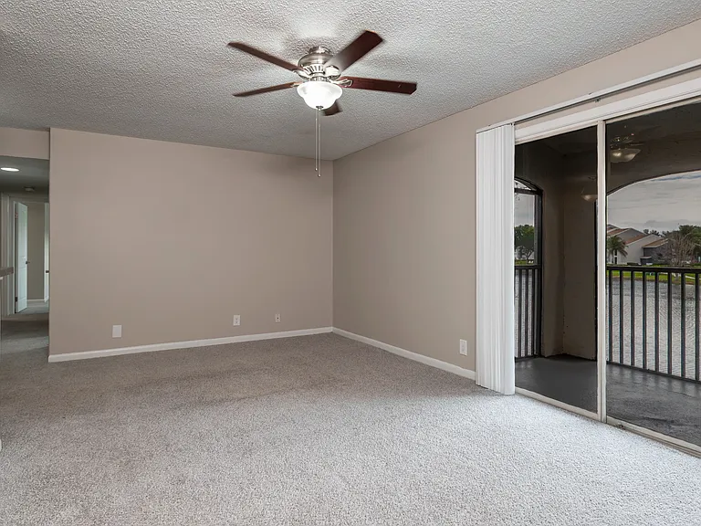 The Pacific Star offers a living space which extends into a generous screened-in patio, providing indoor/outdoor luxury.