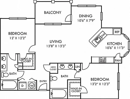 Floor plan Camellia