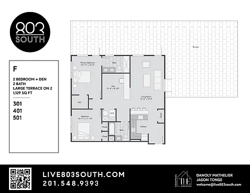 Floor plan F Layout - No Patio
