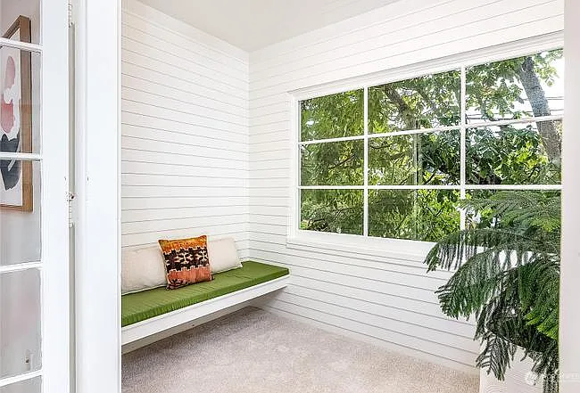 Sunroom accessible off of main bedroom
