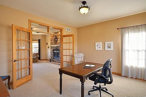 Main floor office/den