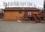 Large split level Log home on 5 acres. Must see! 40 min to JBER