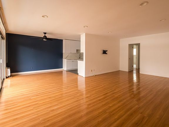 Living room, dining area, and kitchen