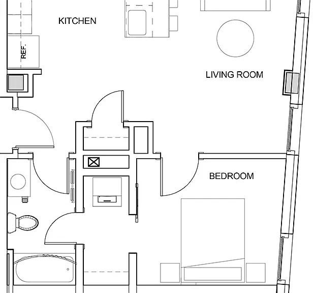 Duke | 1 Bedroom