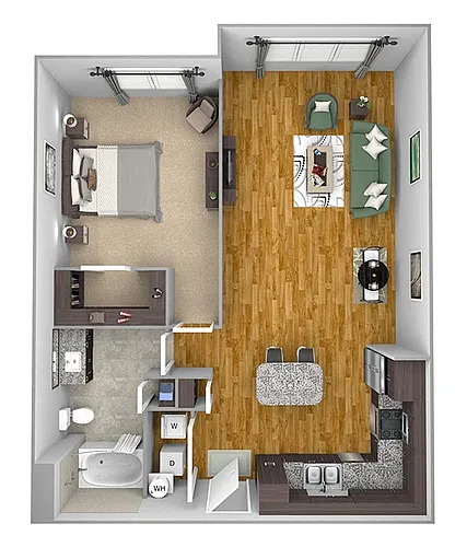 Floor plan A8