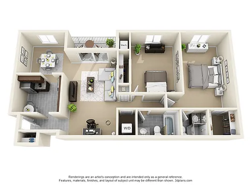 Floor plan Jefferson