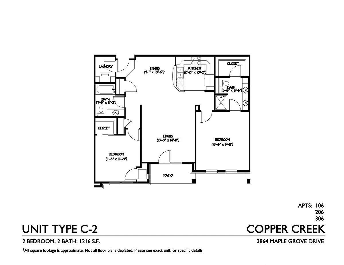 Floor plan C1
