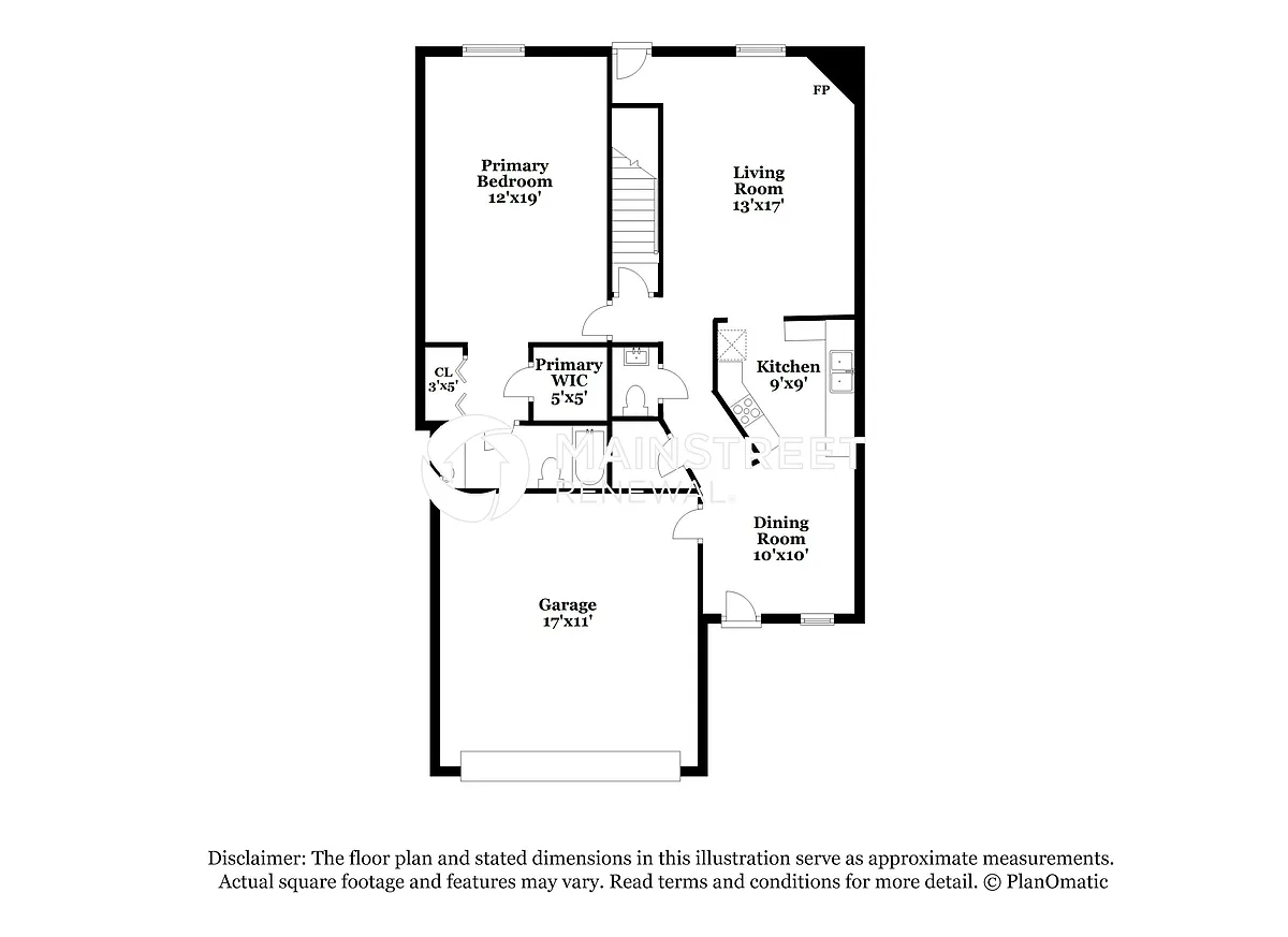 Floor Plan - 7011 Echo Hill Way