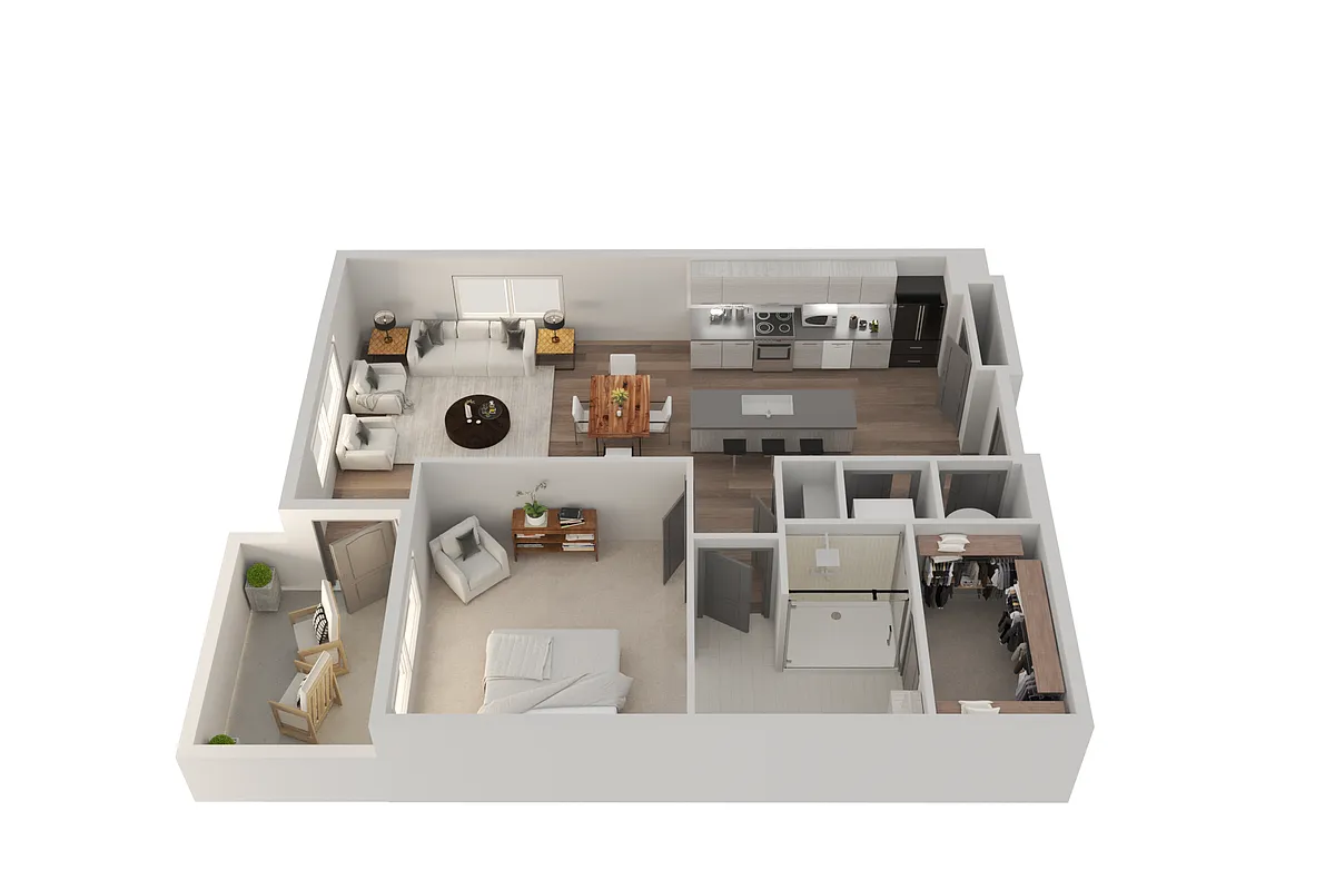 Floor plan 1C
