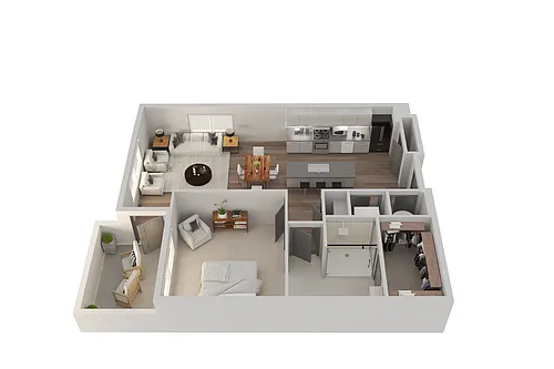 Floor plan 1C