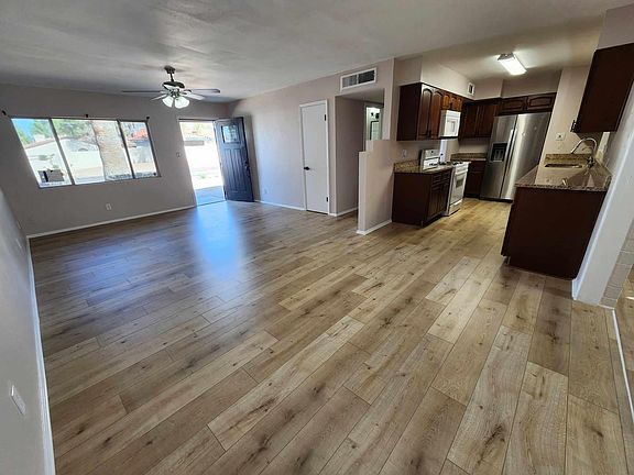 dining room, kitchen to the right.