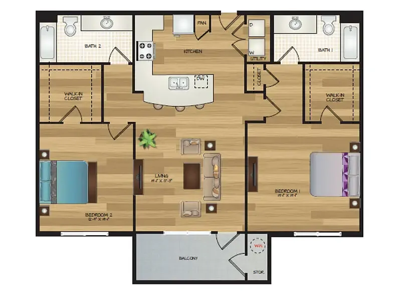 Floor plan Kailani
