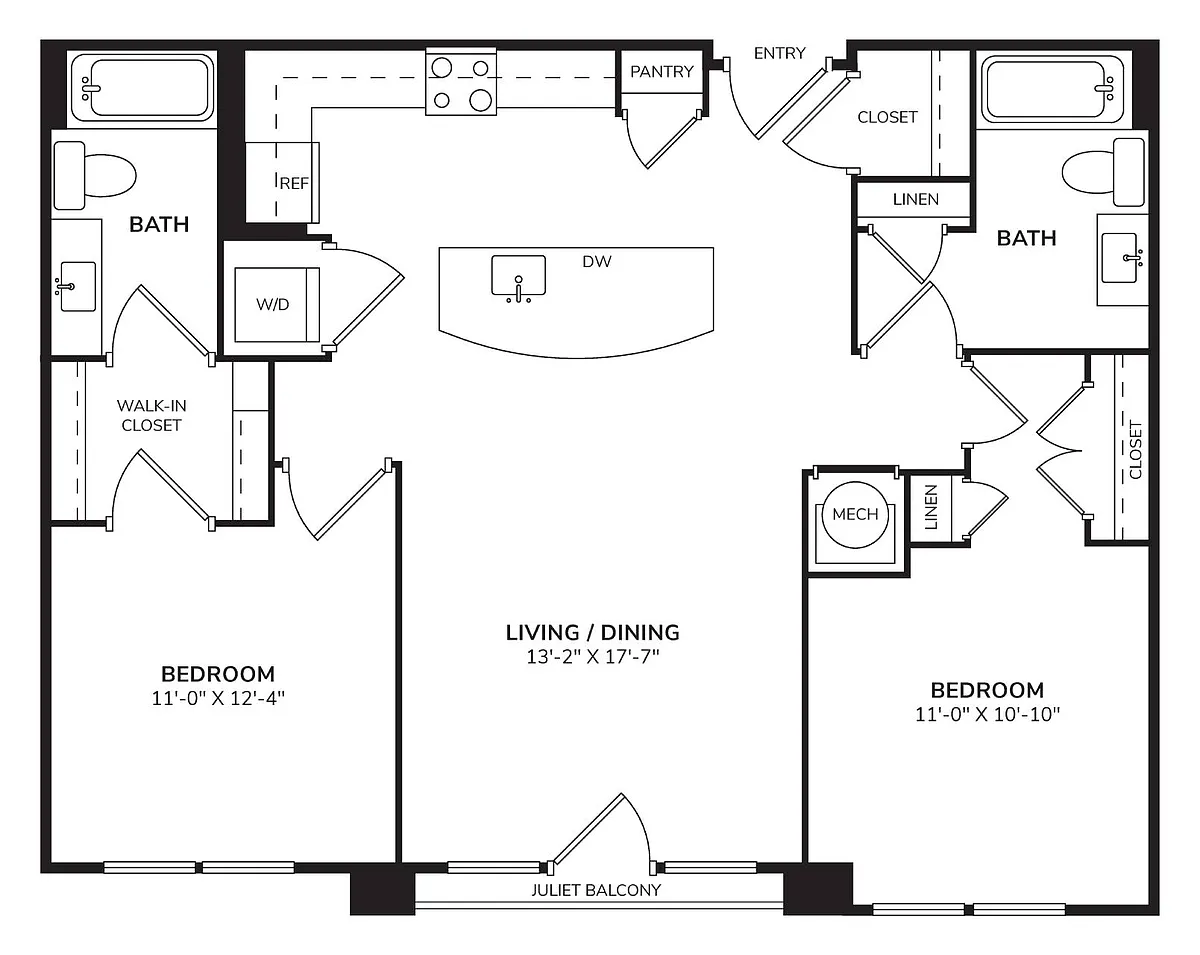 Floor plan B4