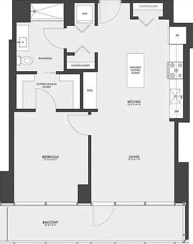 Floor plan Tier 10