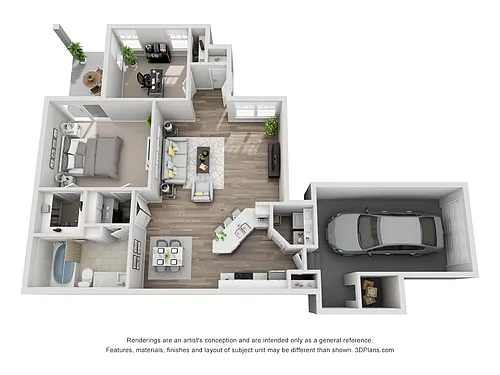 Floor plan B1