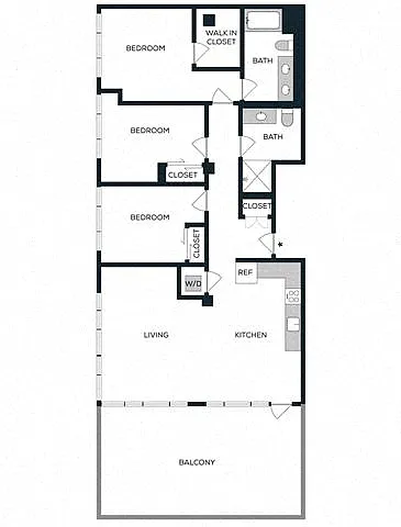 Floor plan 3B