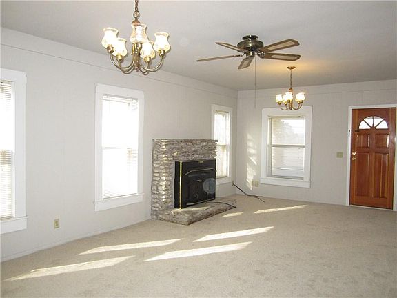 Tons of natural light from numerous windows brightens the home