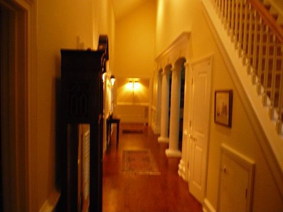 front hall and staircase