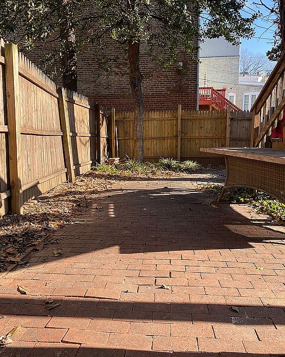 Huge space, new fence