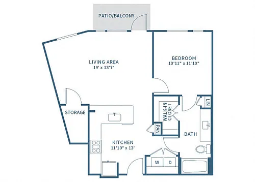 Floor plan A5 ESSENTIAL LIVING