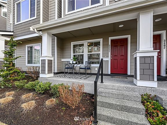 Large, covered front porch welcomes your guests and makes for a great hang out spot on warm days!