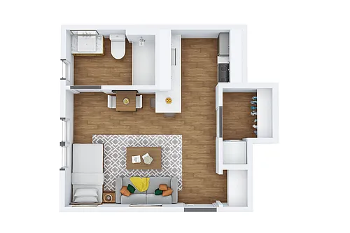 Floor plan Studio