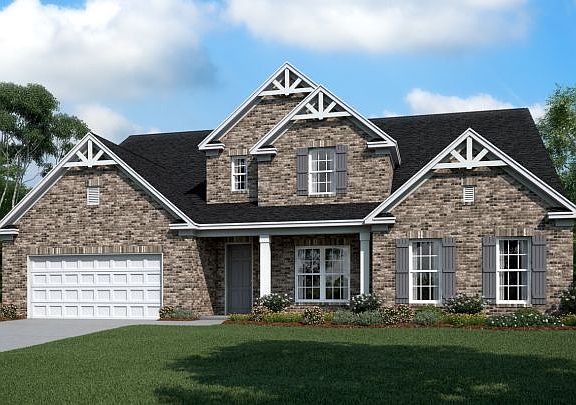 Exterior A Brick option shown will include Side