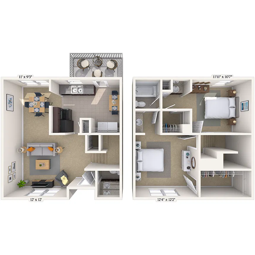 Floor plan Beale