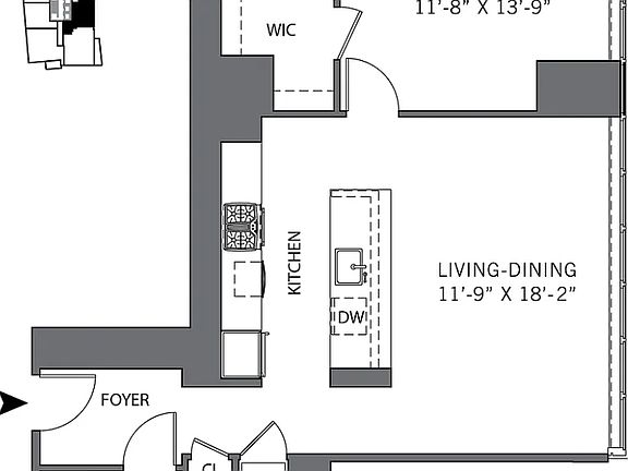 2nd image of 1 Northside Piers APT 15H