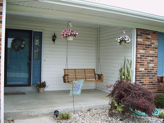 Large covered front porch